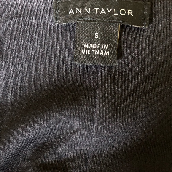 Gray Leopard Print Ann Taylor Wrap Dress - Picture 4 of 5